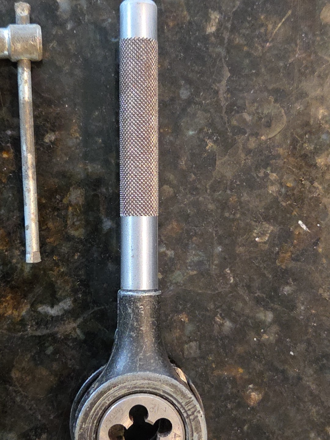 Vintage Die Handle Adjustable Tap Die Ace Usa