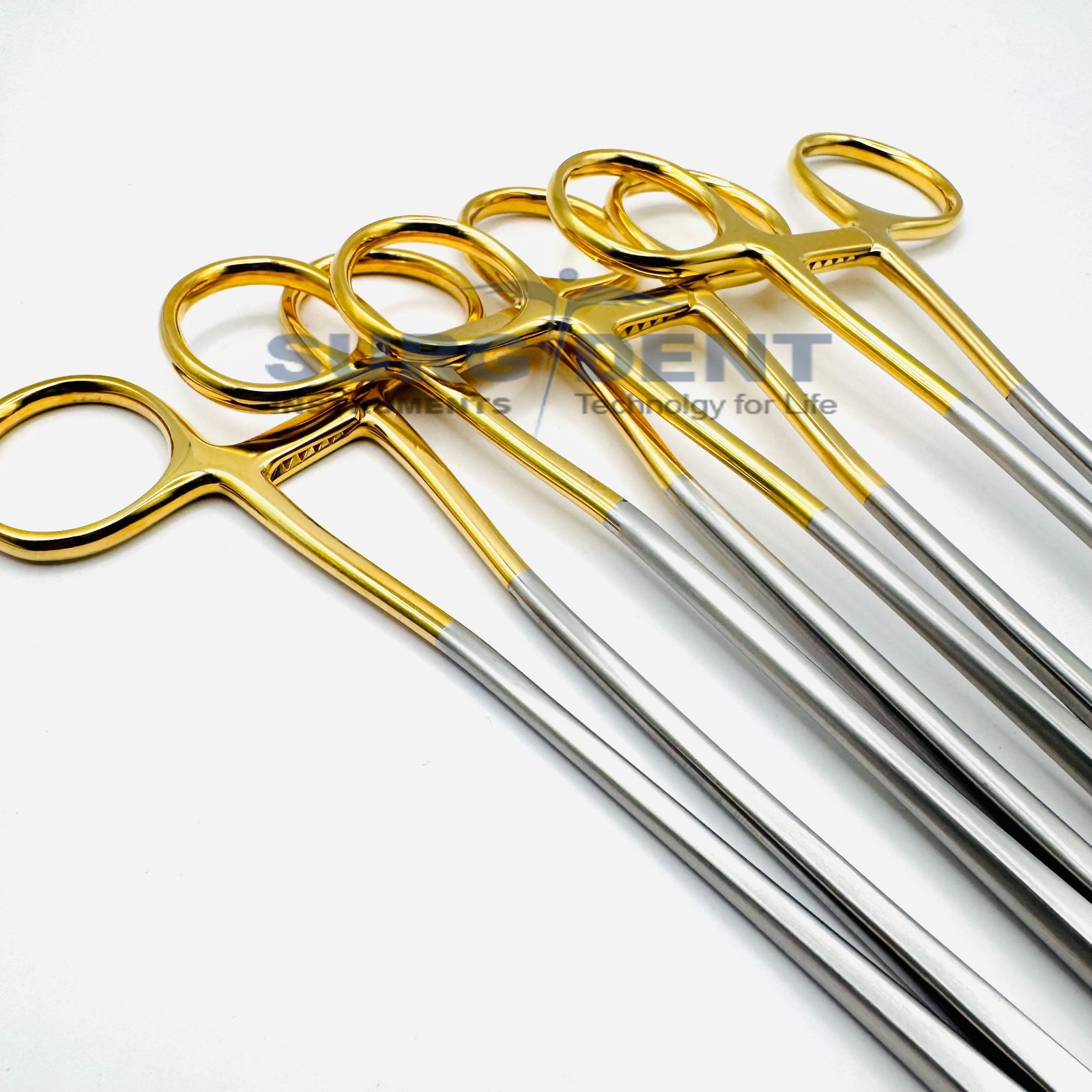 Hysterectomy Zeppelin Z Clamps Surgical Gynecology OB/Gyn Set of 4 Pieces 25 cm