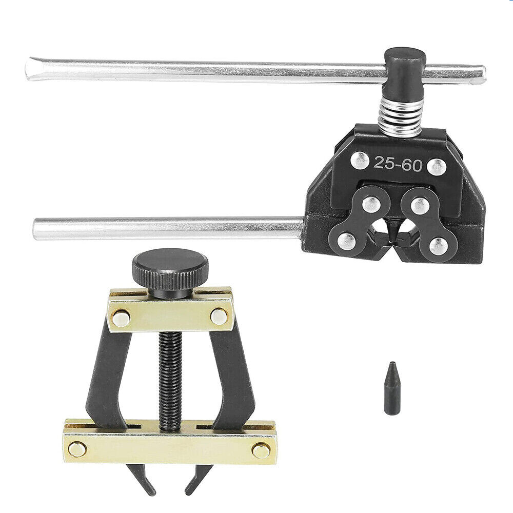 25-60 Chain Detacher Breaker Roller Chain Tools Kit for Motorcycle Go-Kart ATV