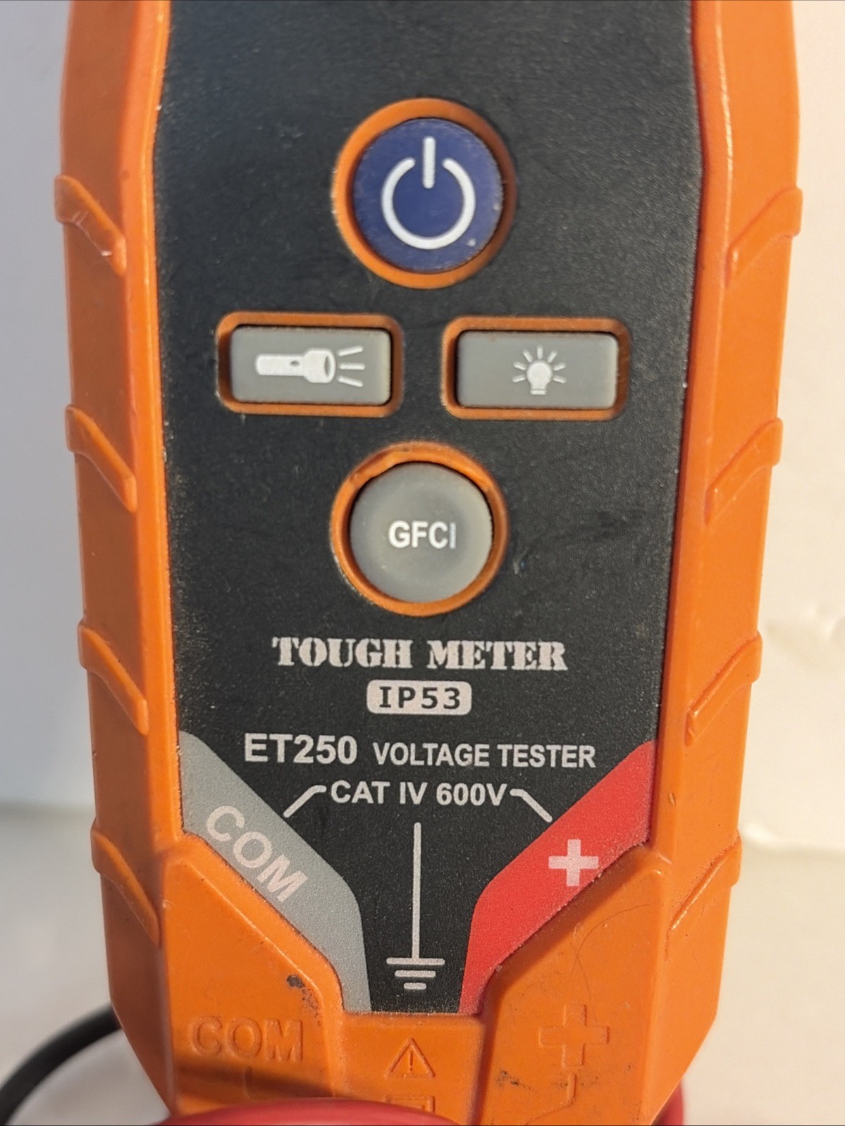 Klein Tools Tough Meter IP53 ET250 Voltage Tester Cat IV 600V