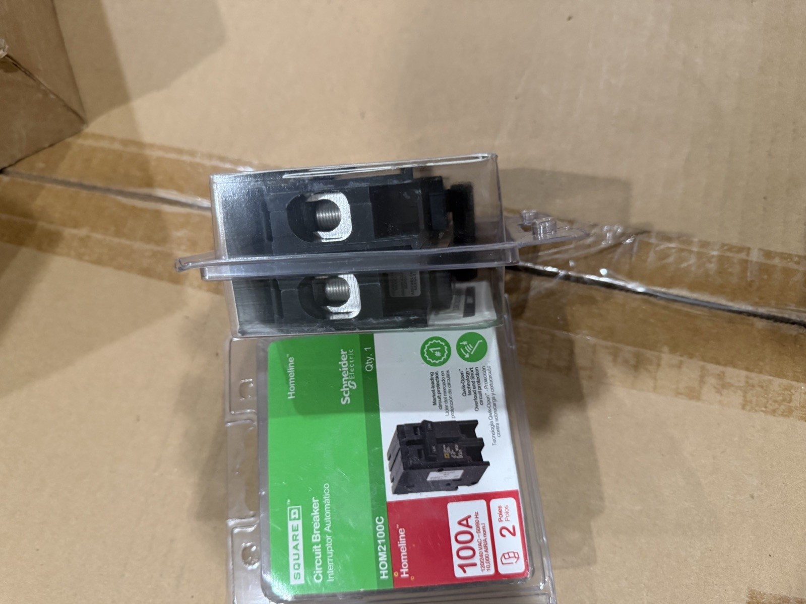 Square D HOM2100C 100A Circuit Breaker