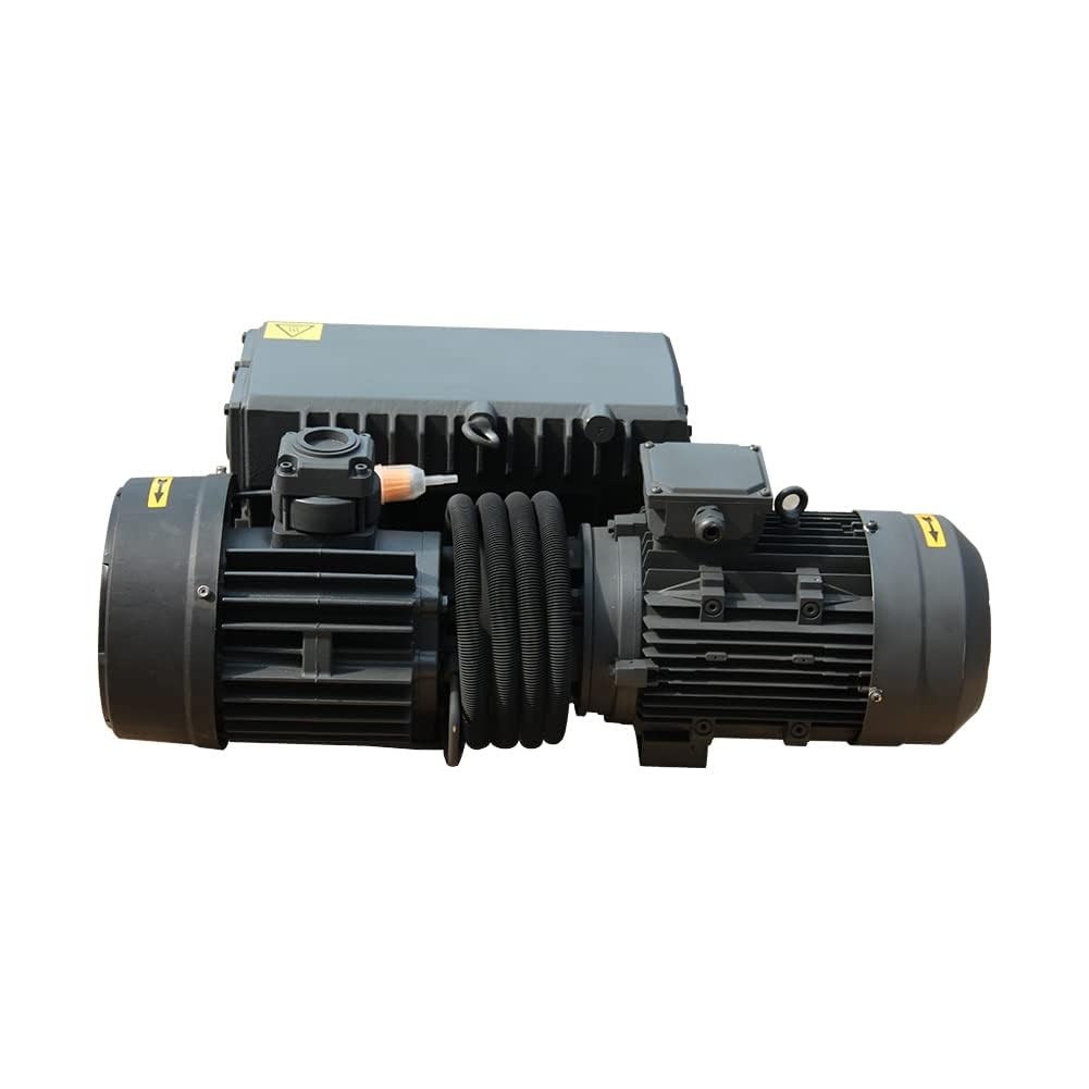 58.4 CFM 460V 3PH Rotary Van Oil Single Stage Vane Vacuum Pump Air Pump Vacuum