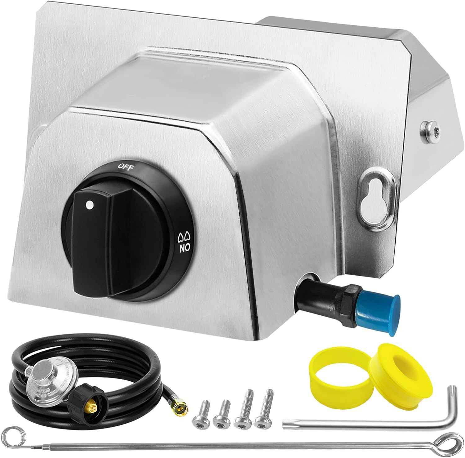 Pizza Oven Accessories, Pizza Oven Gas Burner Attachment, Outdoor Pizza Oven Acc