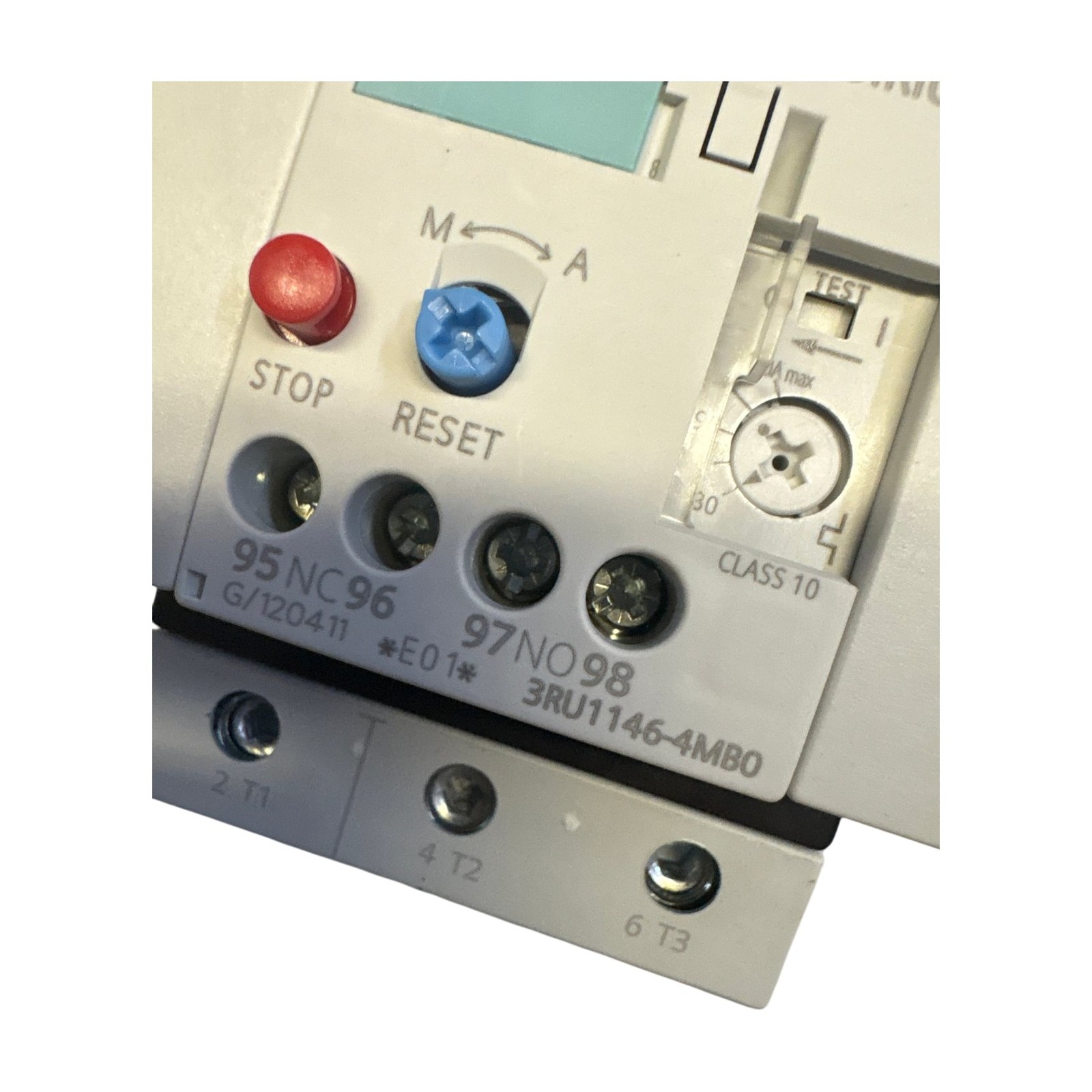 Siemens 3RU1146-4MB0 80-100A Thermal Overload Relay SIRIUS Class 10