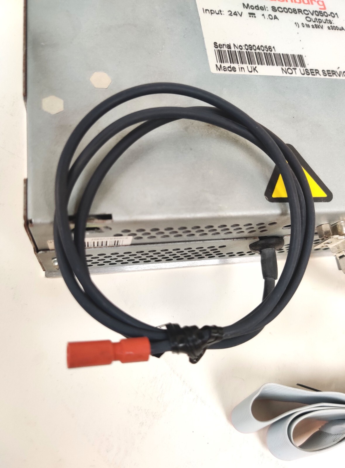 Brandenburg 8kV HV Power Supply 300uA SC008RCV050-01 PerkinElmer Flexar SQ 300