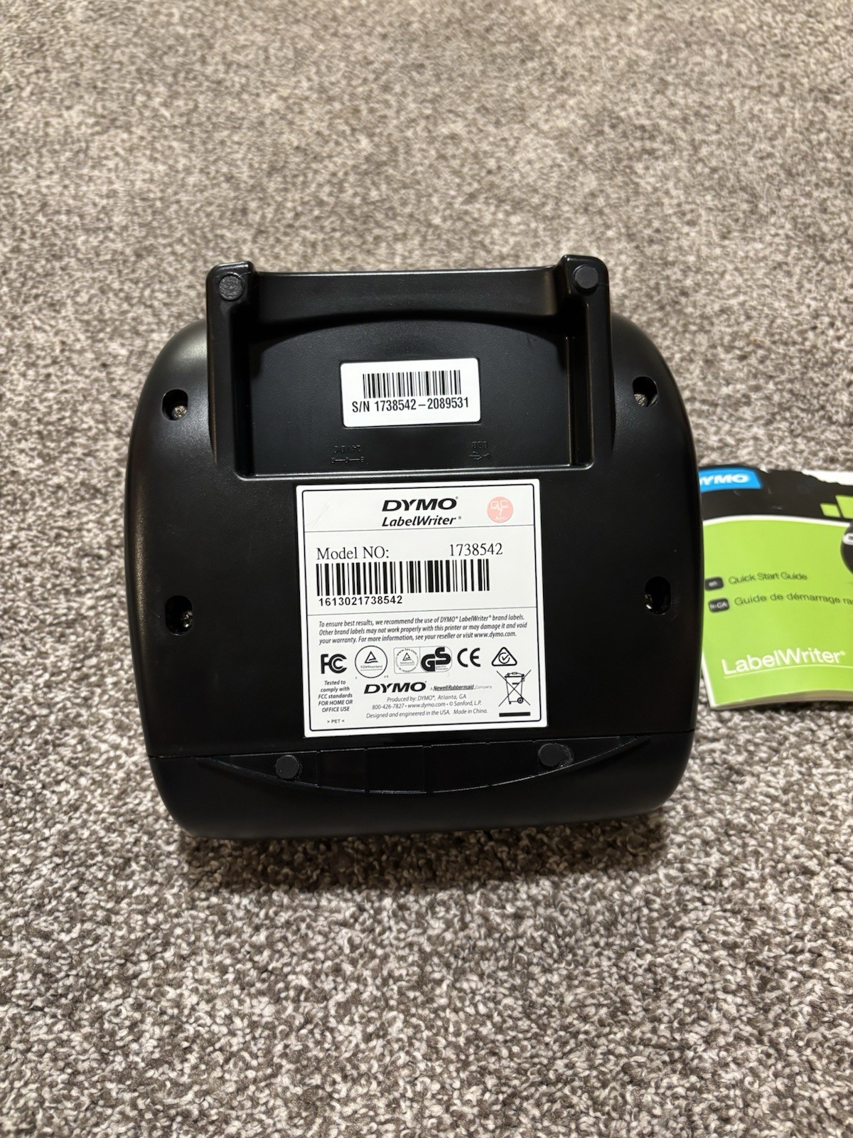 DYMO LabelWriter 4XL 1738542 Label Printer – Untested – For Parts – No Cord