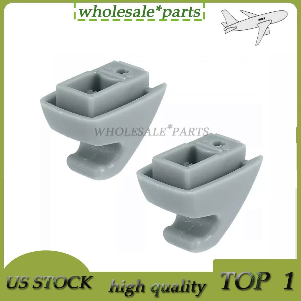 1Pair Fits For 2007-2014 Chevrolet Tahoe Gray Sunvisor Shade Support Clip US