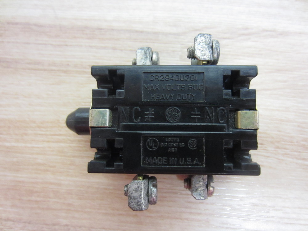 General Electric CR2940U201 Contact Block