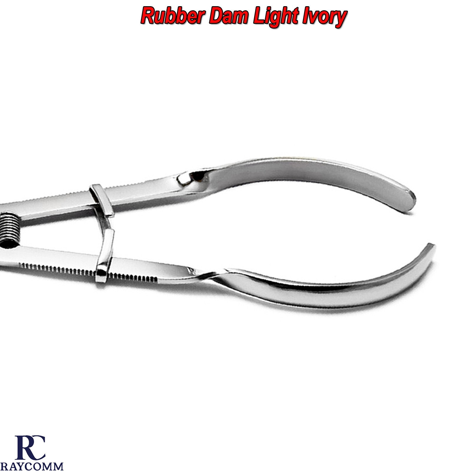 Dam Clamp Forceps Light Weight Dental Ivory Rubber Restorative Endo Instruments