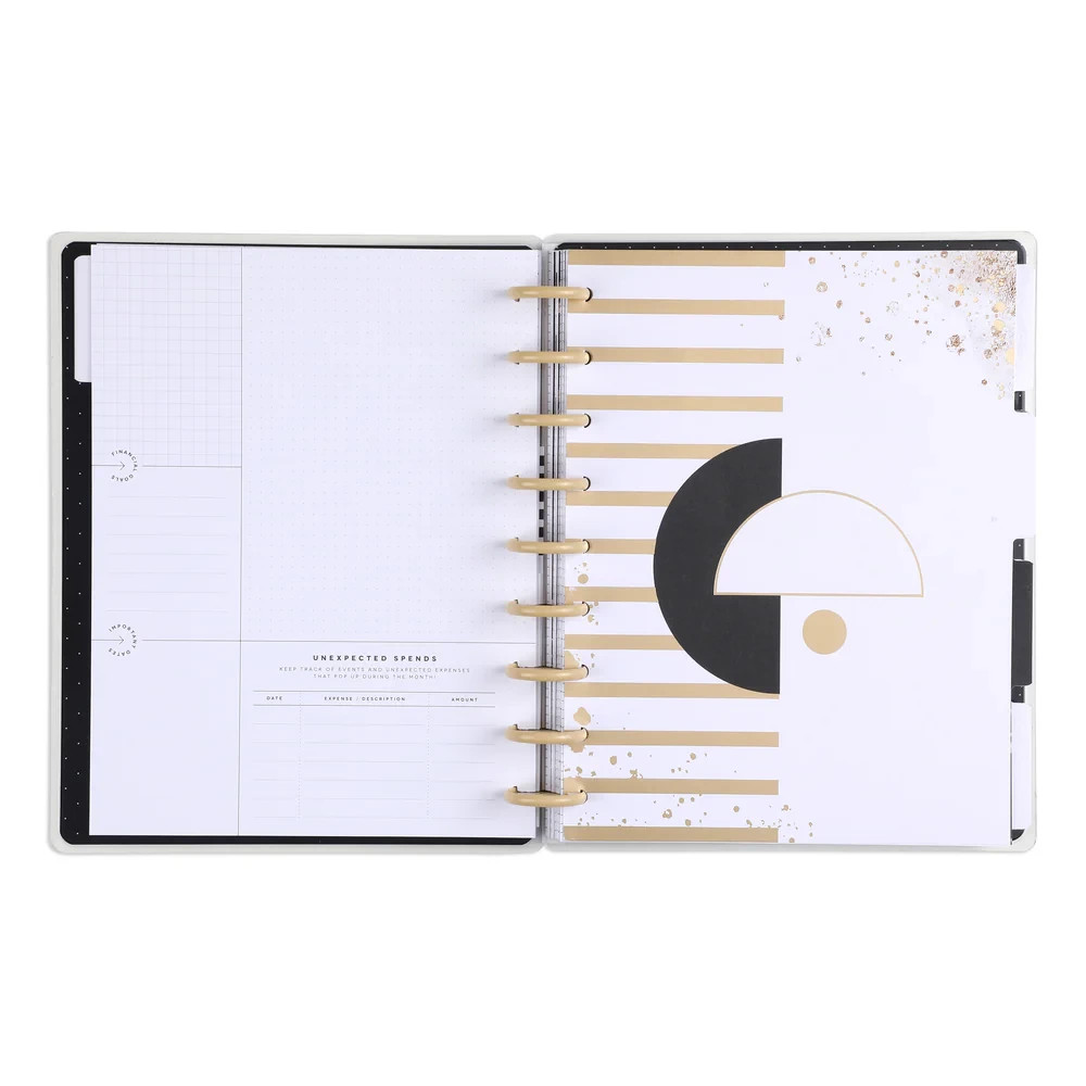 The Happy Planner Know Your Worth Budget Classic Planner, Undated 12 Month, New