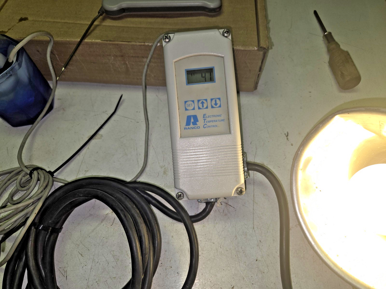 Ranco ETC-111000-000 Digital Temperature Controller w/ Power Cord