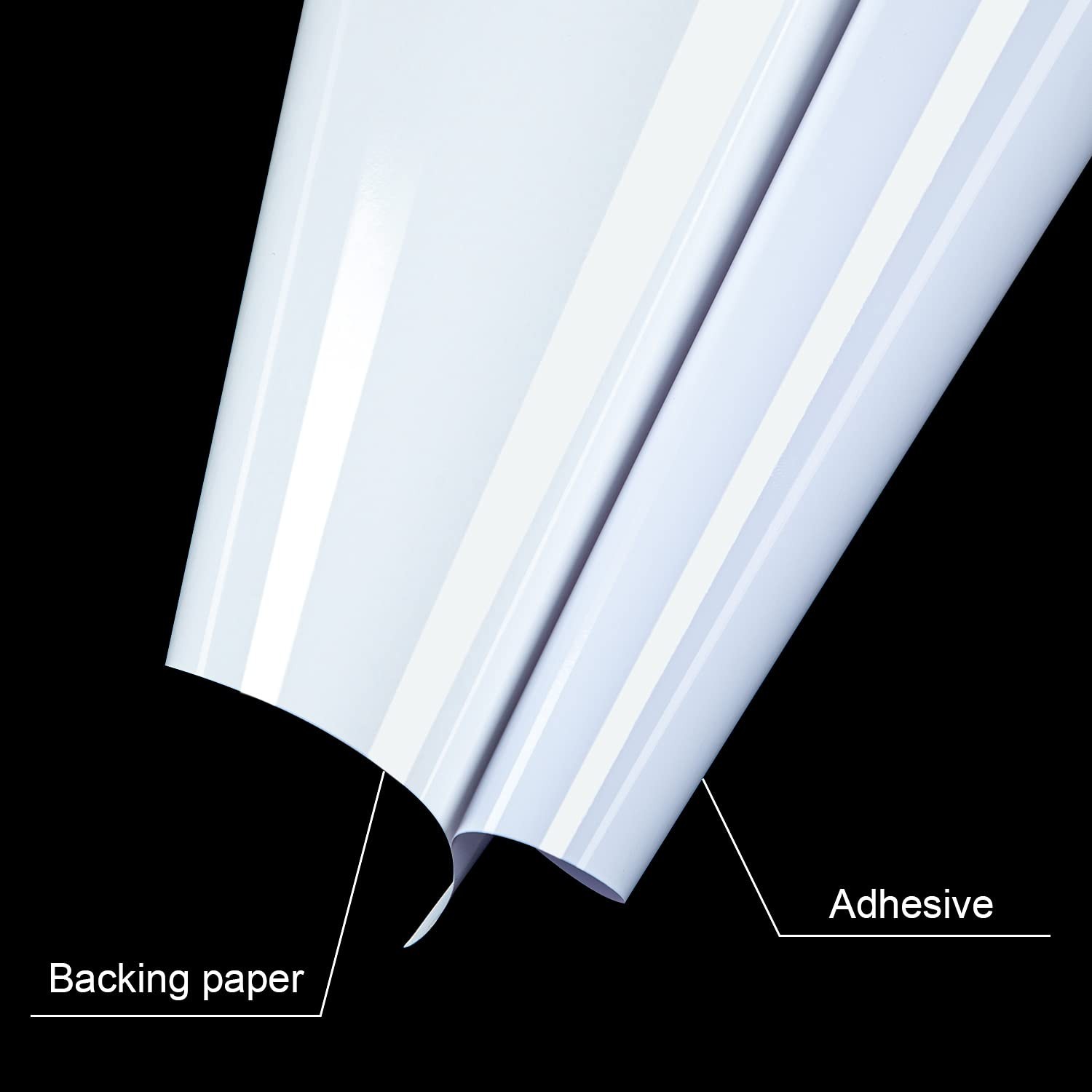 20Pcs Vinyl Siding Repair Kit, Self-Adhesive Waterproof Glossy PVC White