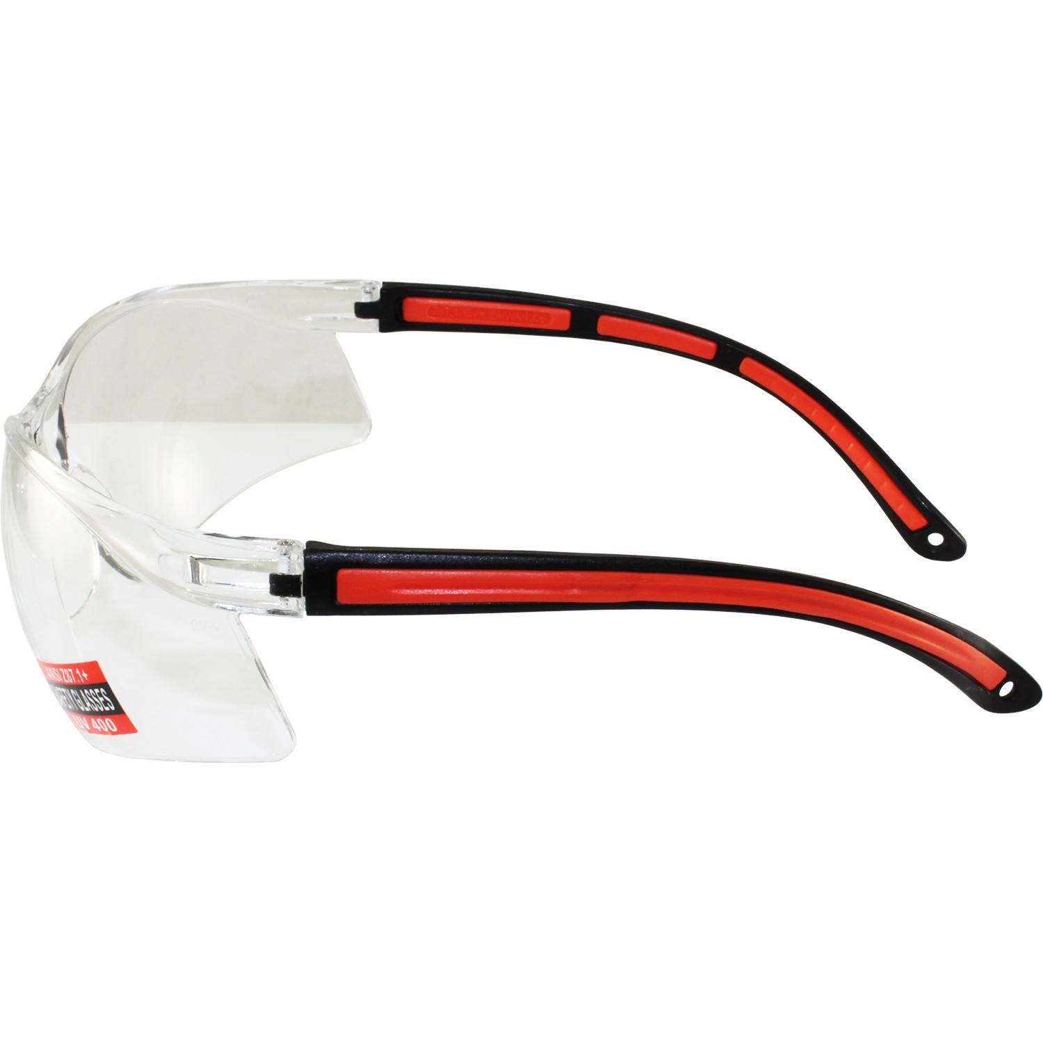 Global Vision Matrix Motorcycle Riding Safety Glasses 2 Pair w/ Clear/Smoke Lens