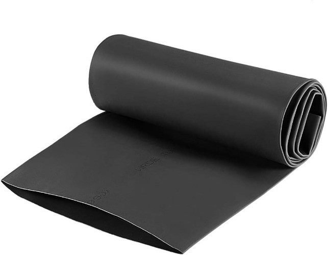90mm 3.54 Inch Heat Shrink Tubing 3.28FT 21 Ratio Heat Shr Size: 3.54 x 3.28ft