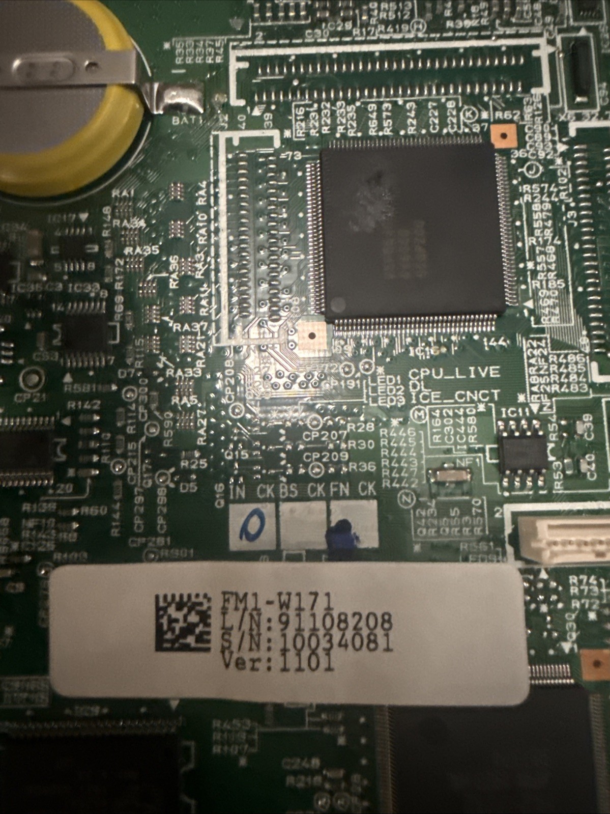 Genuine Canon FM1-W171-000 DC CONTROLLER PCB ASS’Y (L2)