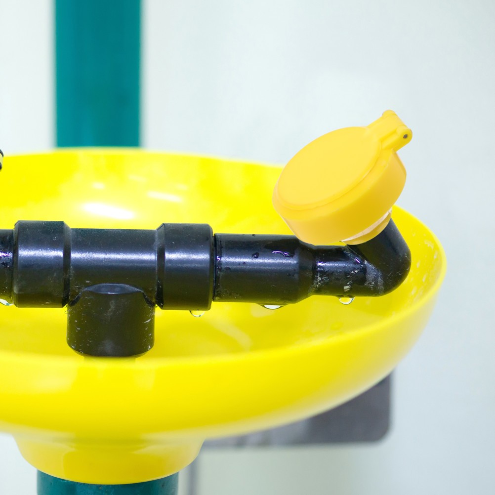 Durable ABS and Copper Eye Rinse Nozzle for Factory Laboratory Workshop