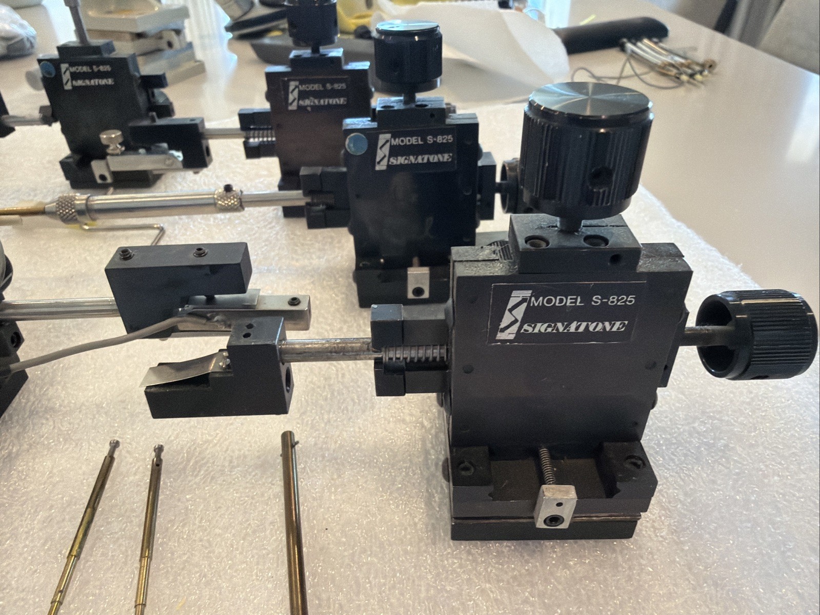 SIGNATONE Model S-825 Micropostioner Probe Manipulators-