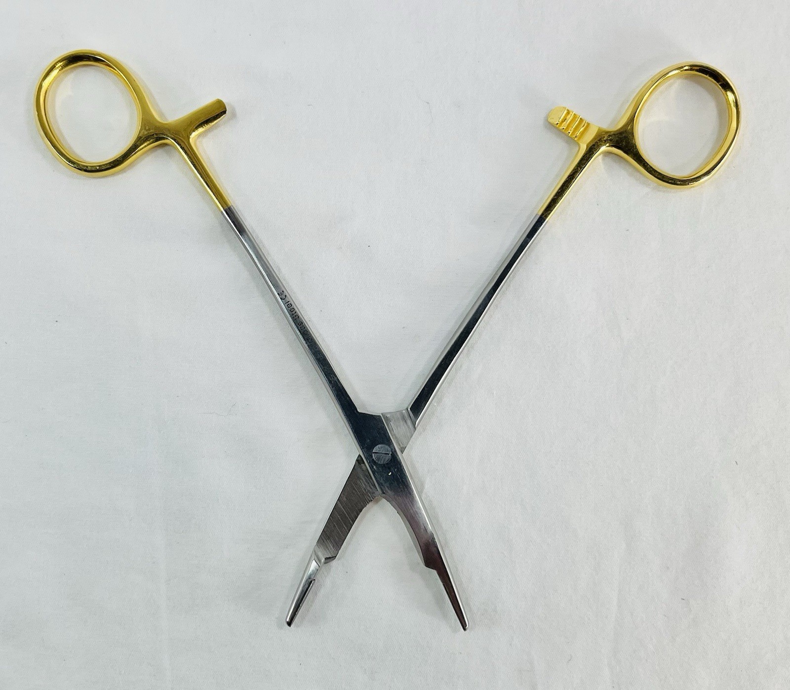 German Stainless Steel Needle Holder Premium 6 1/4” Length Tool Unbranded