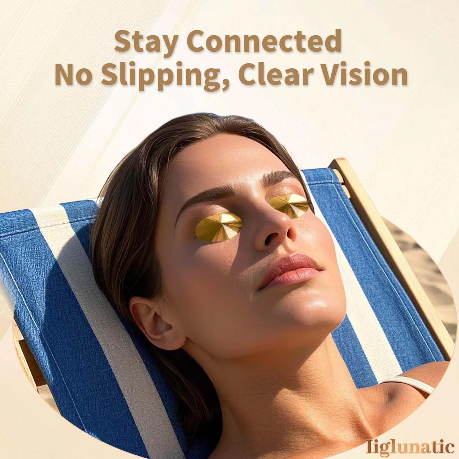 Tanning Eye Protection – Crystal-Clear Disposable Cones for Tanning Beds 50 P…
