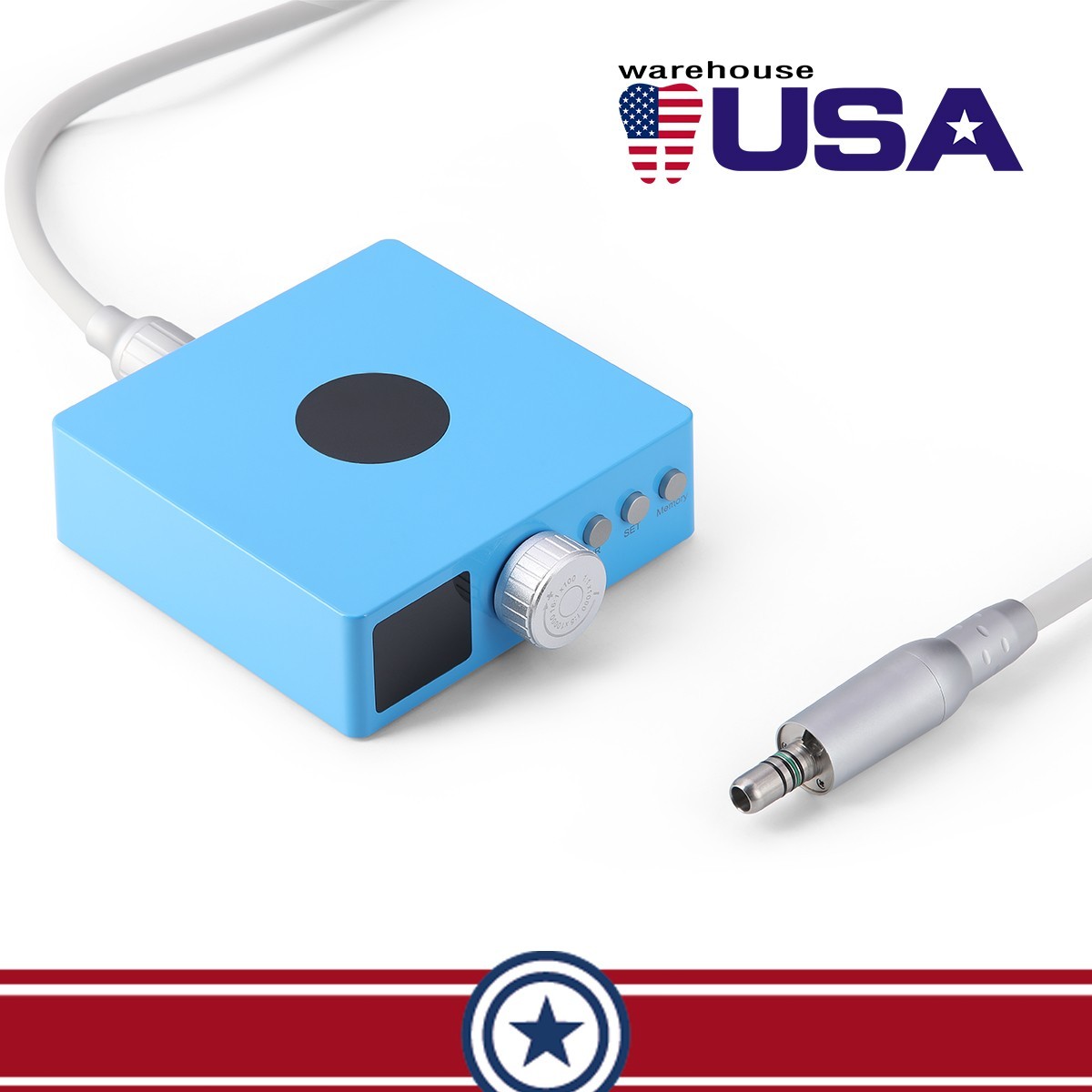 Dental Electric Micro Motor Brushless LED Micromotor 4 Hole 1:1 1:5 16:1 Modes