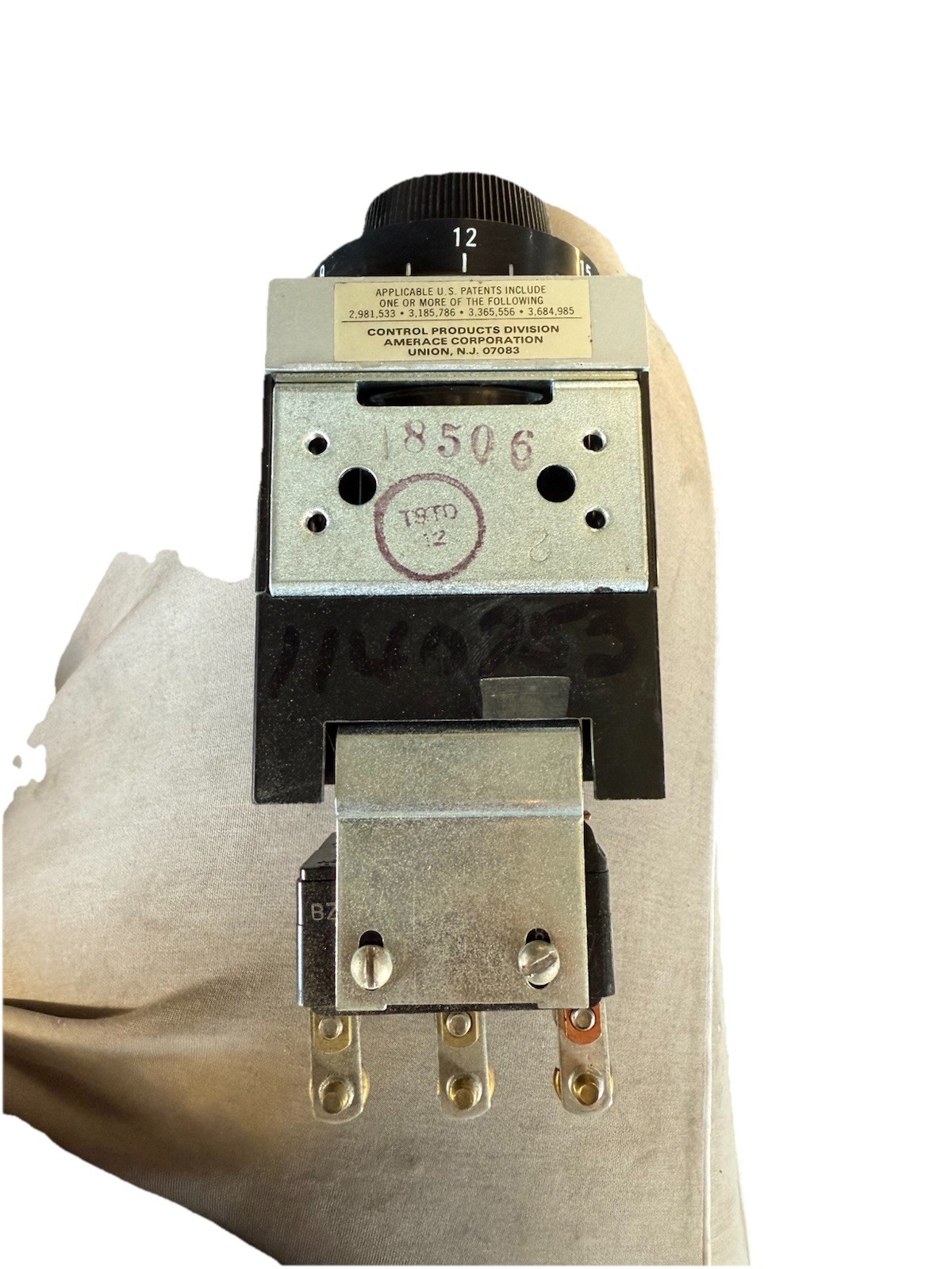 AGASTAT TIME DELAY RELAY 7012BCLL 1.5 To 15 Second