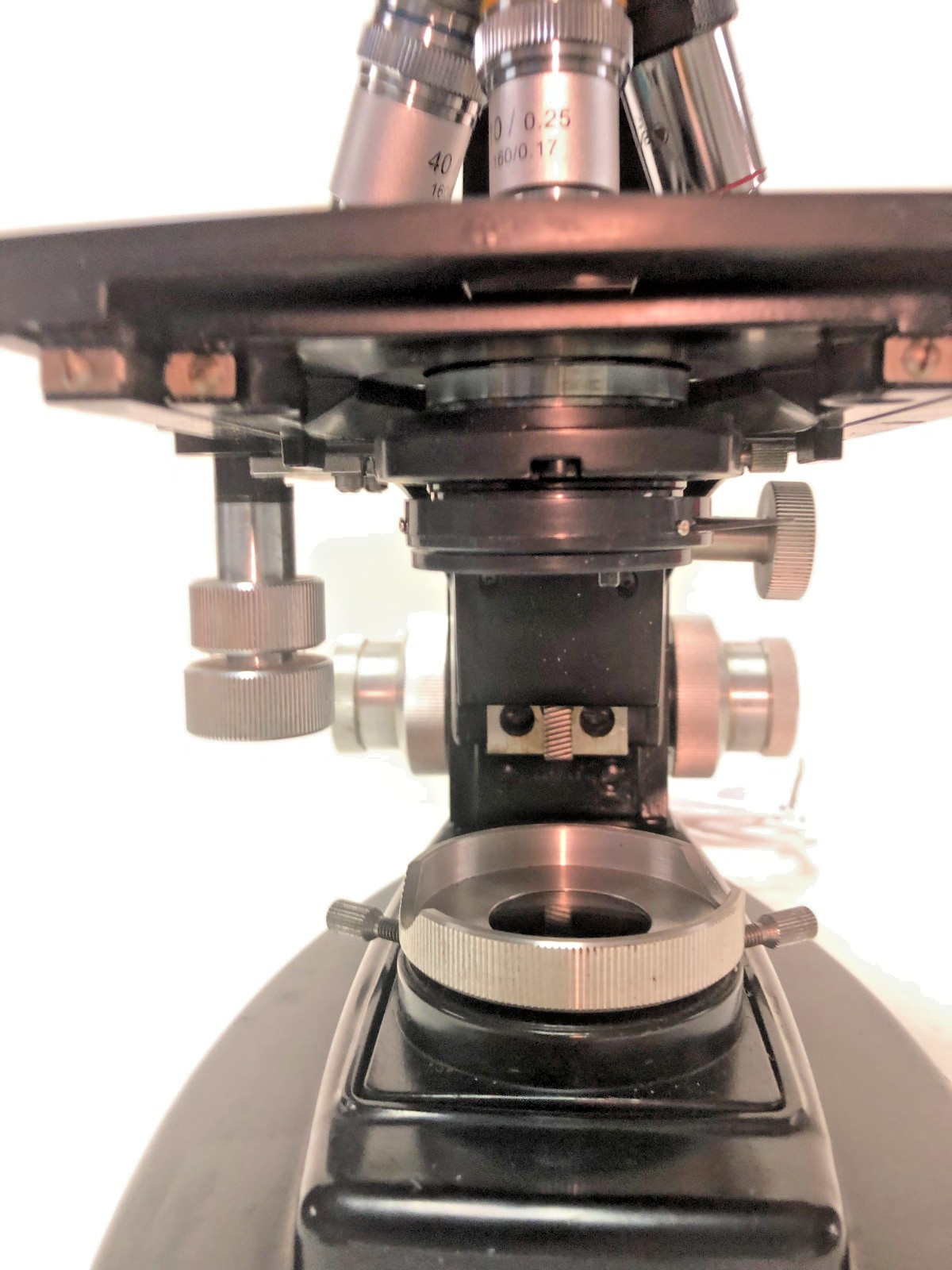 Bausch Biological Microscope, 4 Objectives (4x, 10x, 40x, 100X) Free Shipping!!!