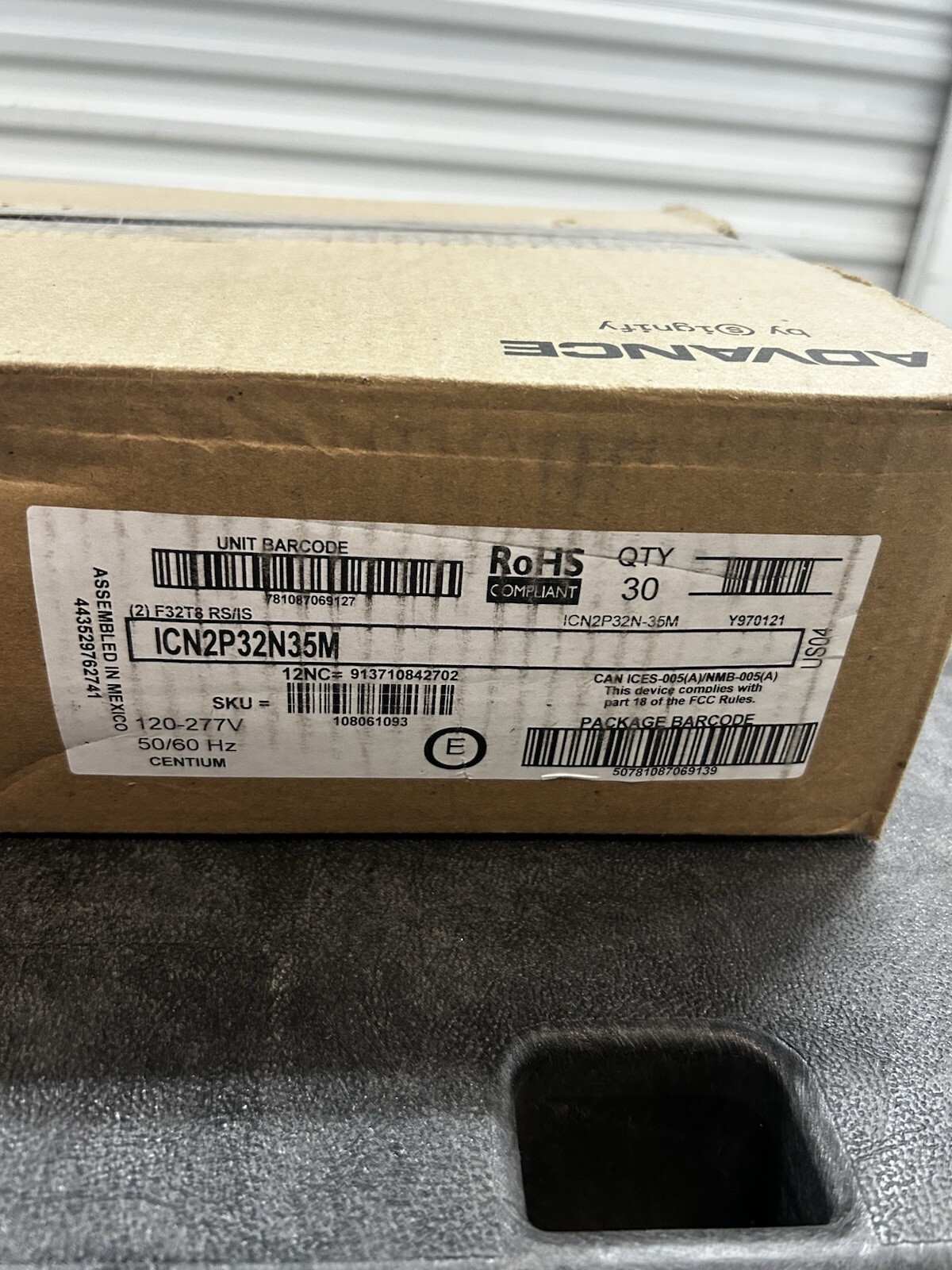 ELECTRONIC BALLAST ADVANCE ICN-2P32-N 35M Instant Start 120V to 277V (30 Pack)