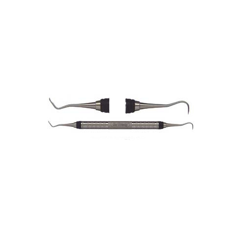 Hu-Friedy SNEV1/H56 Neville #1/H5 Hygenist Scaler with #6 Satin Steel Handle
