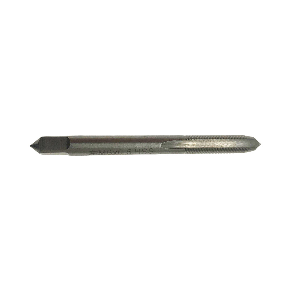 M6 x 0.5mm Plug Tap Metric HSS Left Hand thread Pitch Threading M6 x 0.5