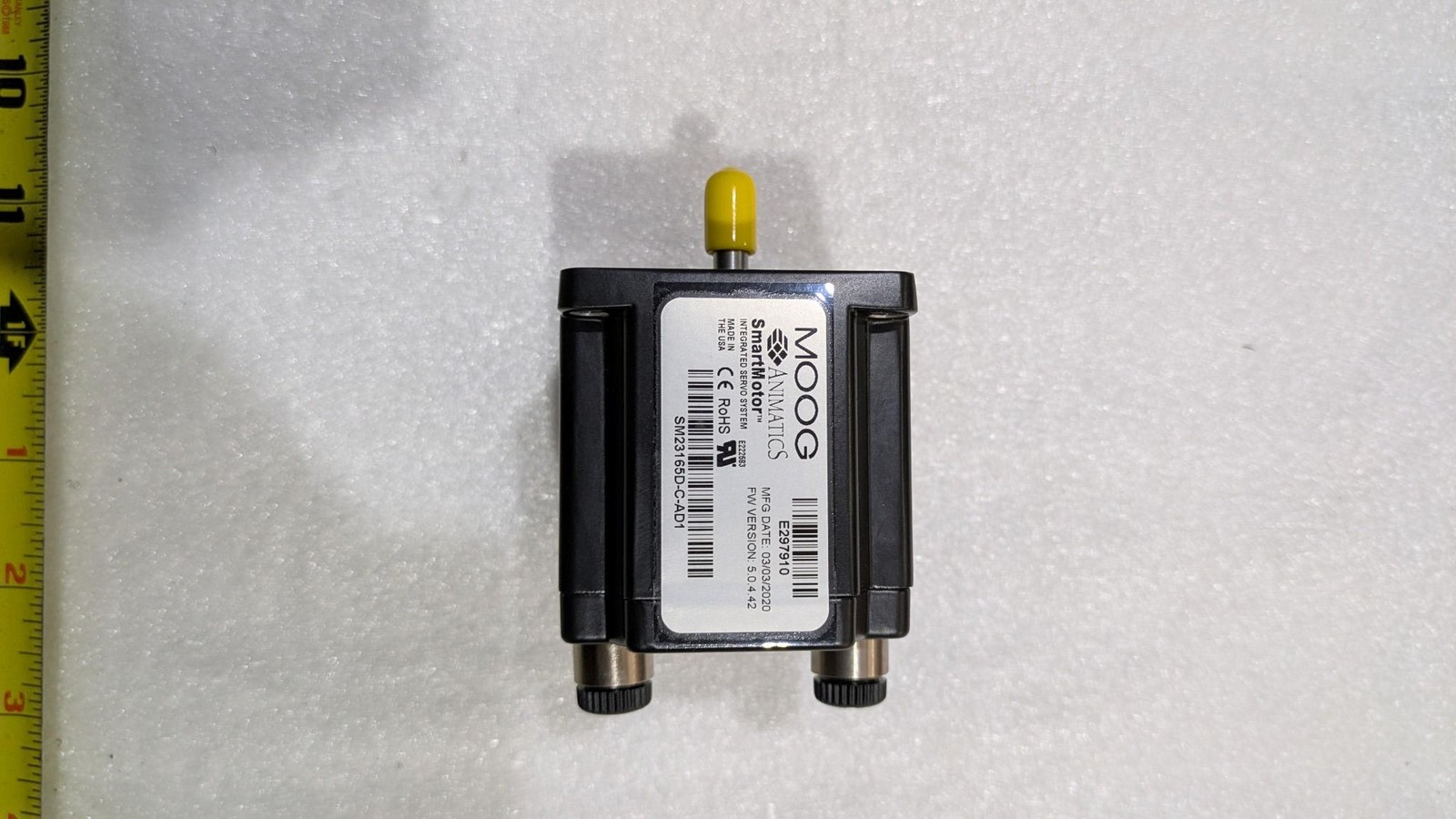 MOOG ANIMATICS SMART MOTOR SM23165D-C-AD1