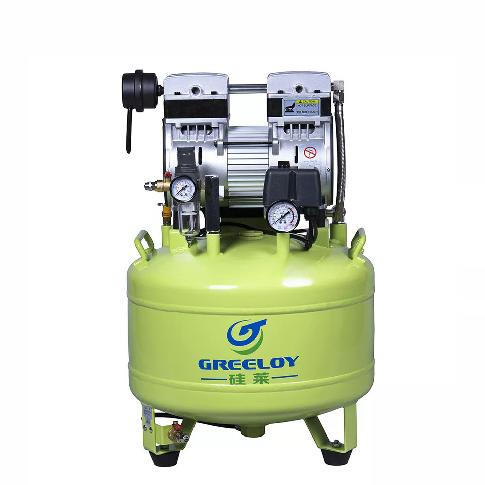 Dental Silent Oil Free Oilless Air Compressor 40L Tank 800w 155L/min GA-81 US