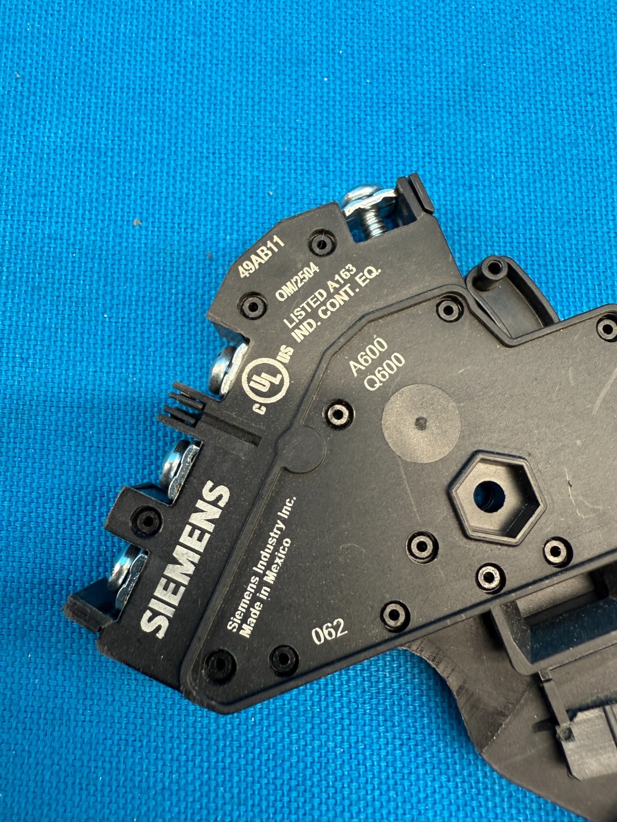 Genuine Siemens 49AB11 Auxiliary Contact Block