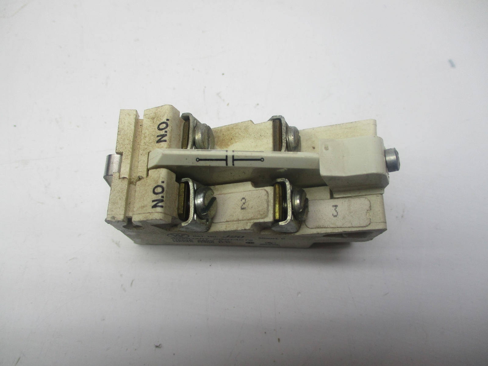 WESTINGHOUSE J20 AUXILIARY CONTACT UNMP