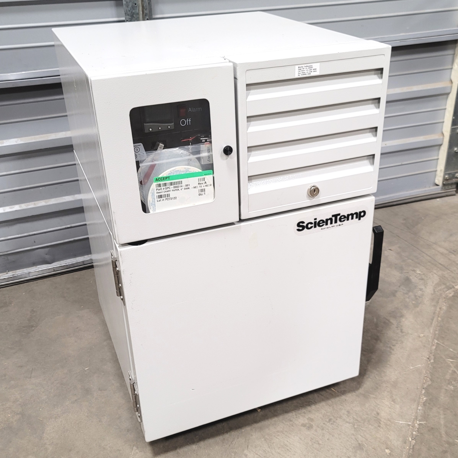 ScienTemp Model 45-01A Ultra Low Temp Benchtop Lab Freezer 32°F To -50°F, 115VAC