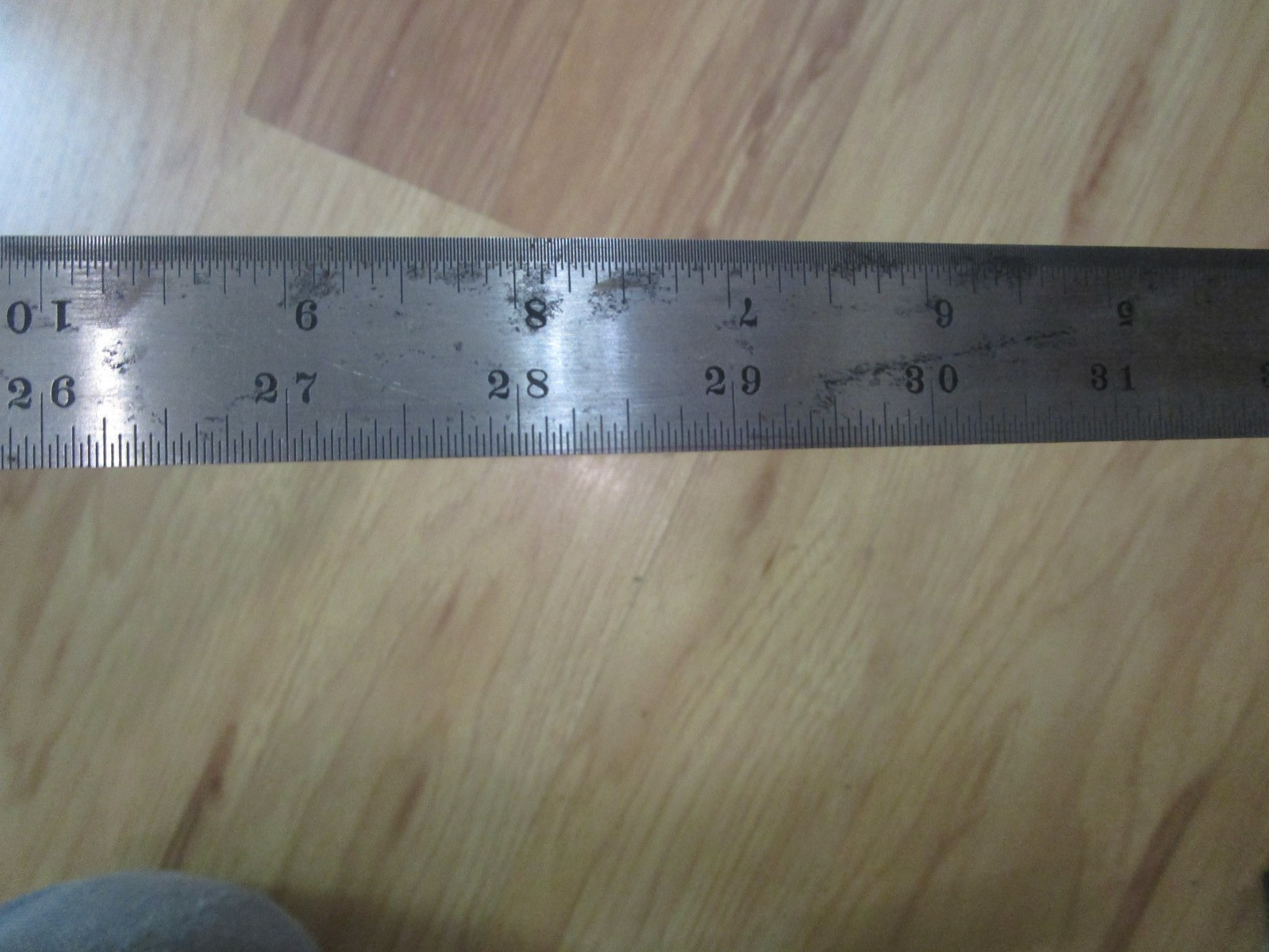 Brown & Sharpe No. 4 36″ Tempered Steel Rule 4R Grads 8ths 16ths 32nds 64ths USA