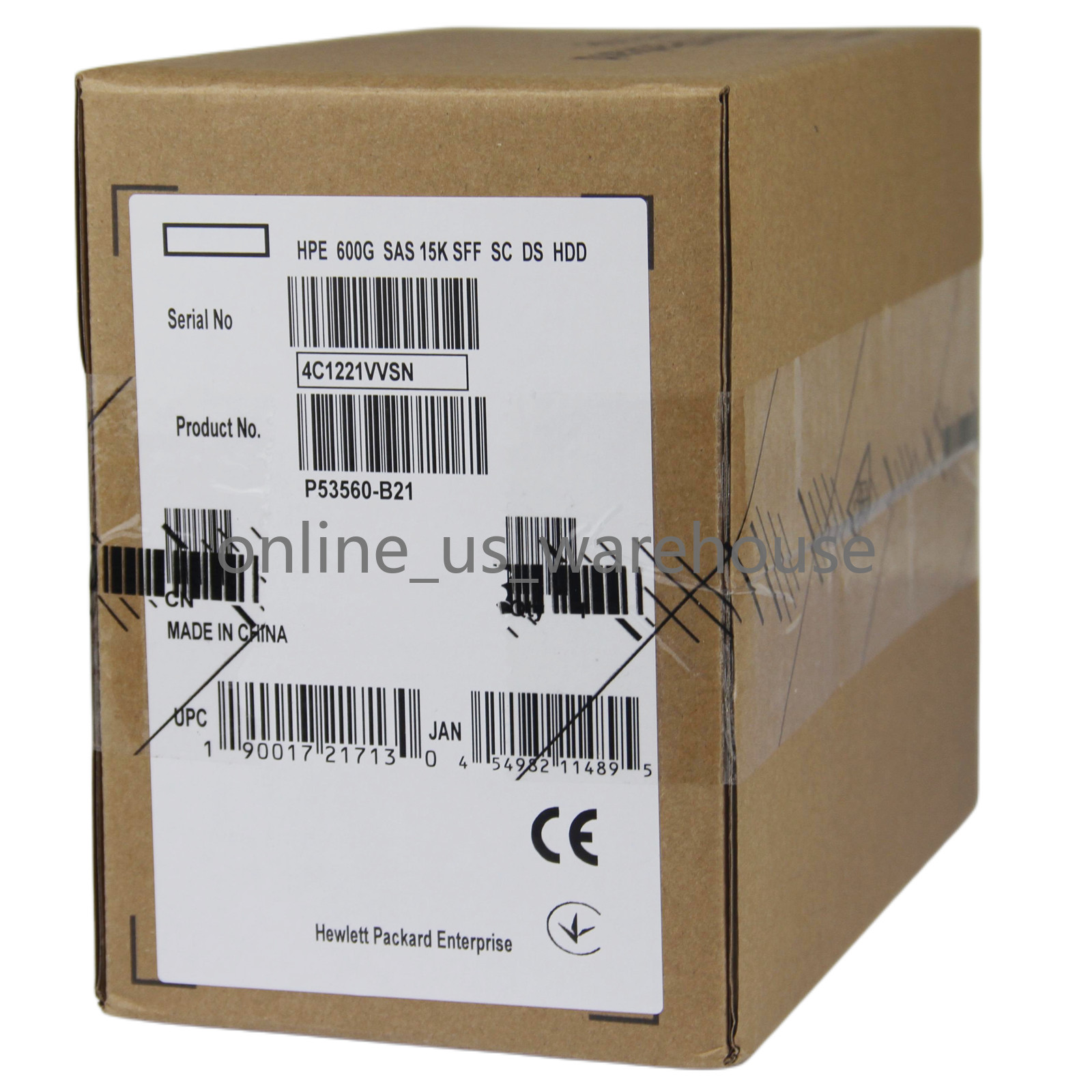 New P53560-B21 P54680-001 HPE 600GB SAS 12G 15K 2.5″ ENT Server HDD Hard Drive