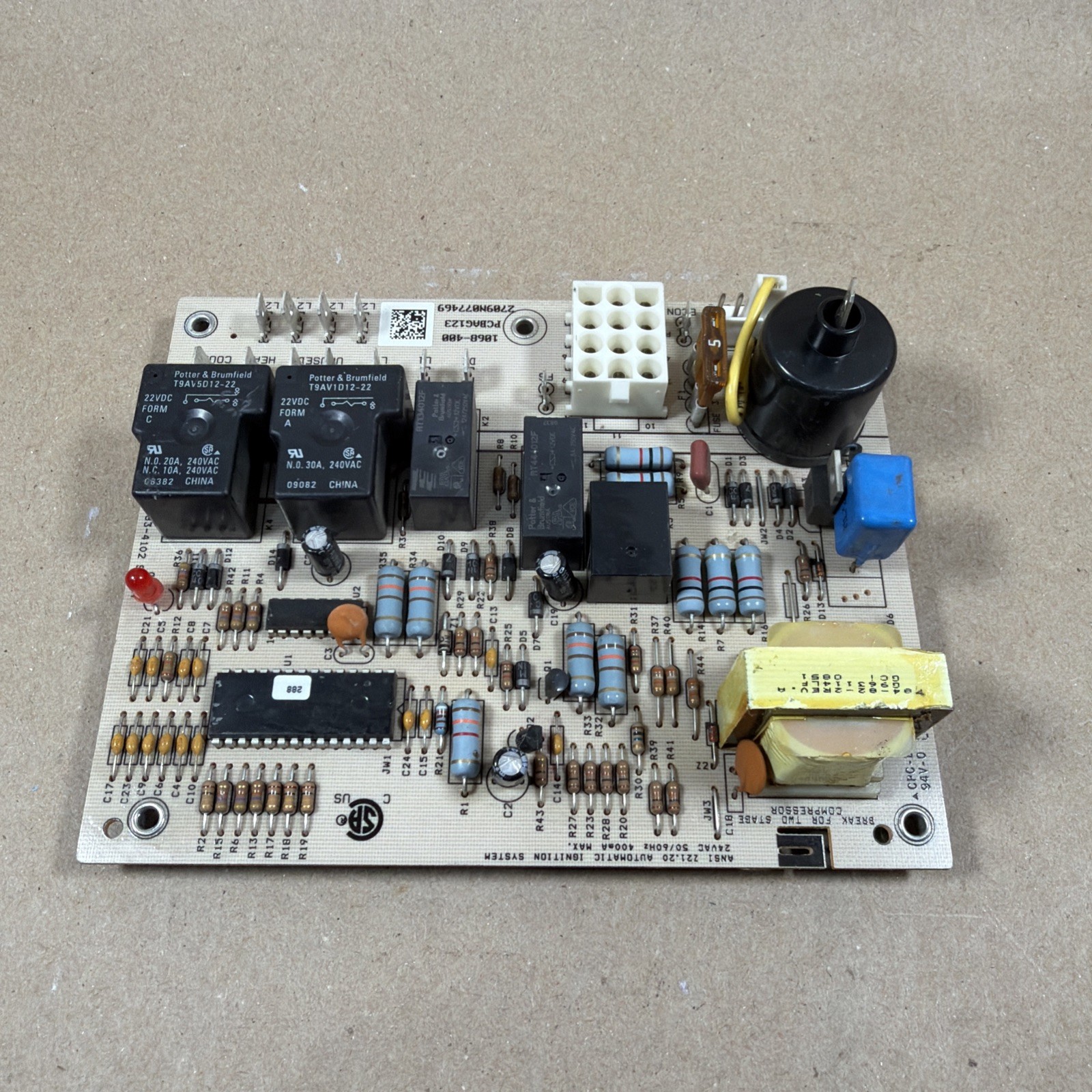 TESTED🔥 Goodman-Honeywell 1068-83-4102 1068-400 PCBAG123 Control Board