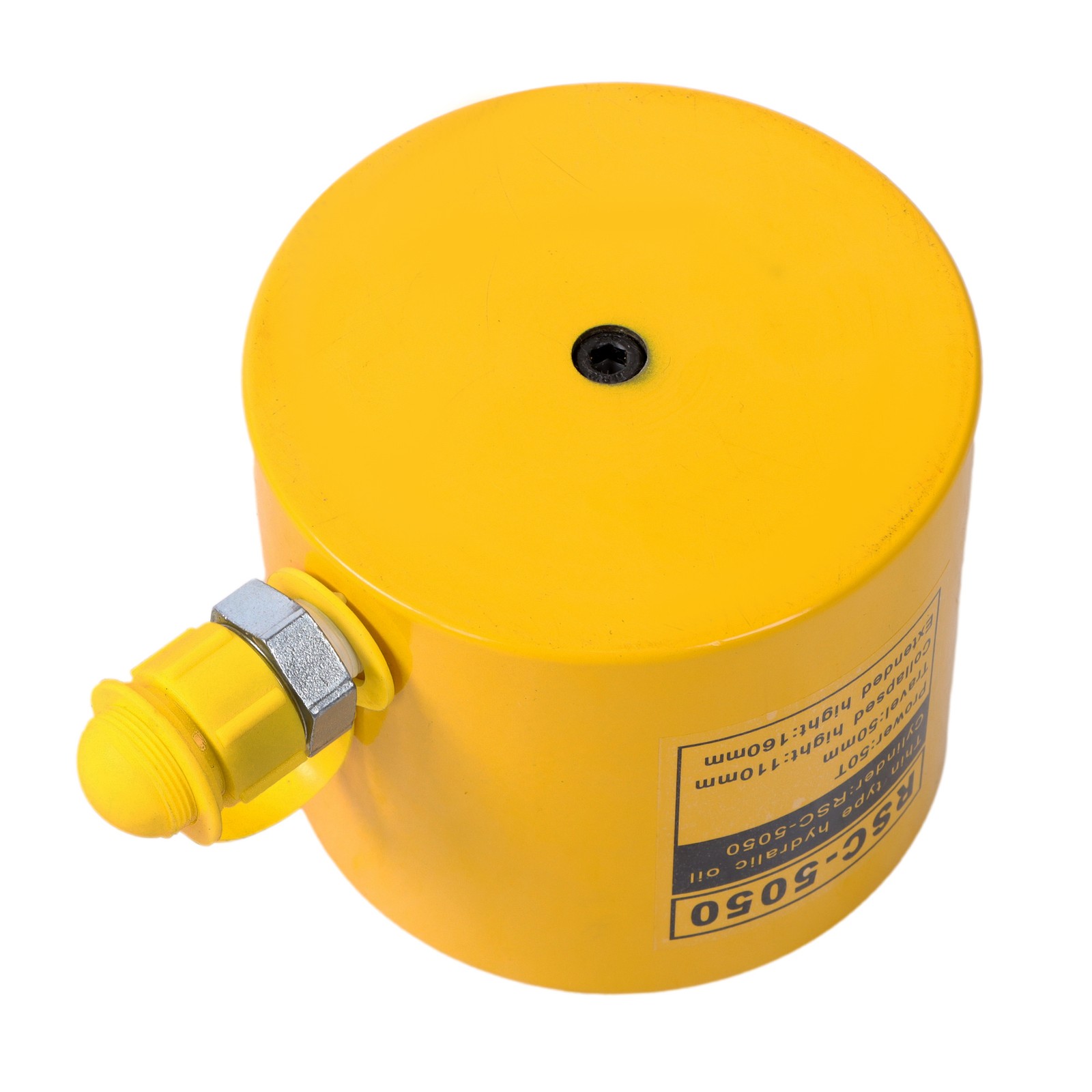 50T 2″ Stroke Hydraulic Cylinder Jack Solid Single Acting Hydraulic Ram Cylinder