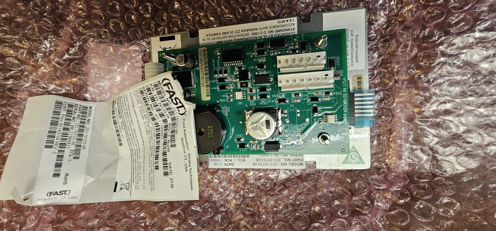 Pitco Control,Dig 4B Solstice Pasta 60143704 Free Shipping Geniune OEM