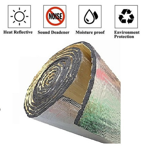 Sound Deadener Car Insulation Automotive Reduce Heat Shield Self-Adhesive 4X25