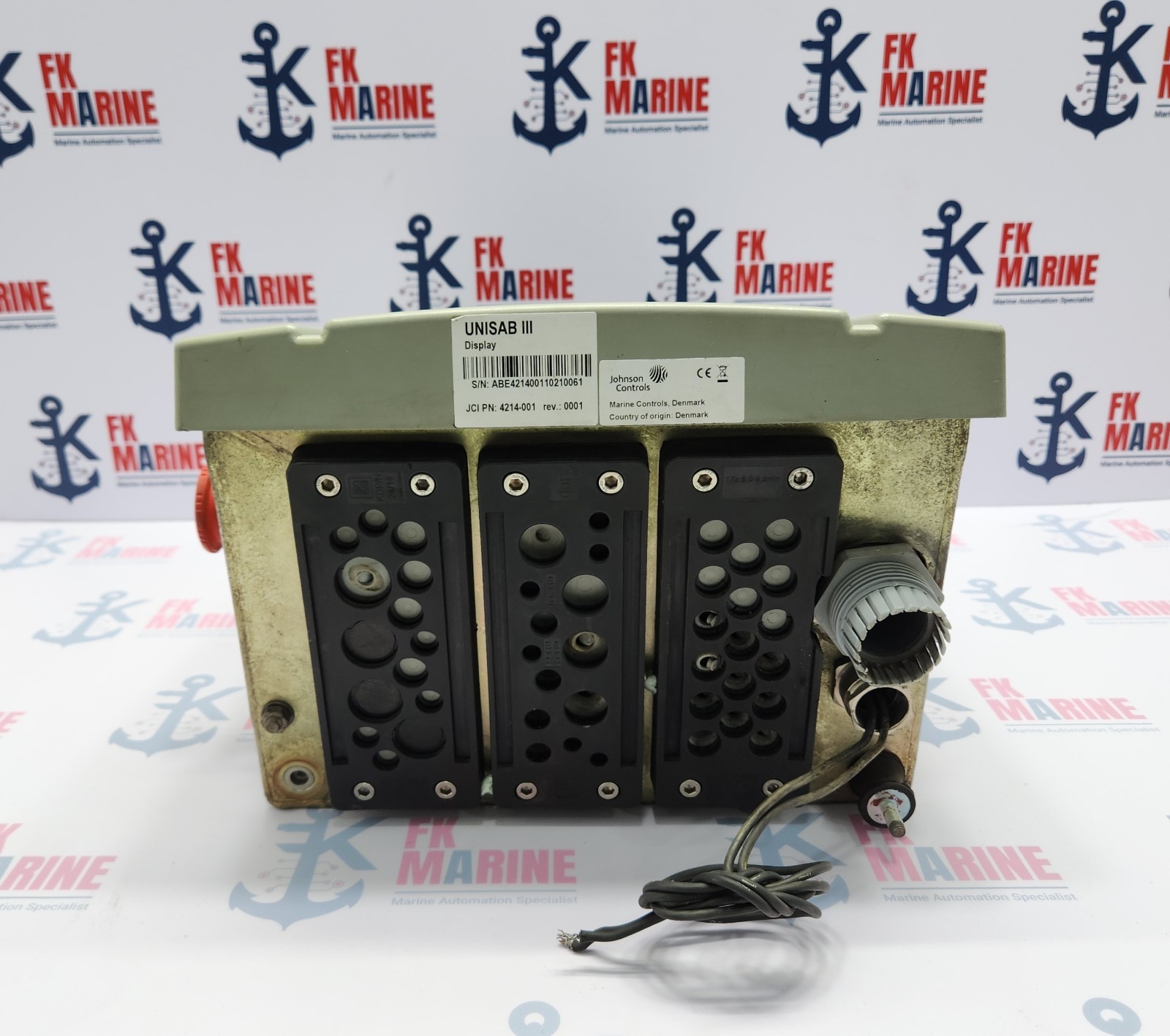 JOHNSON CONTROLS SABROE UNISAB III 4214-001 DISPLAY CONTROLLER UNIT 4209-001