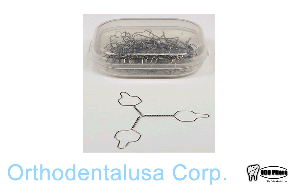 SHORTY LIGATURE WIRE HOOK 010″ 100 pcs A-902-10 Orthodentalusa Corp USA seller
