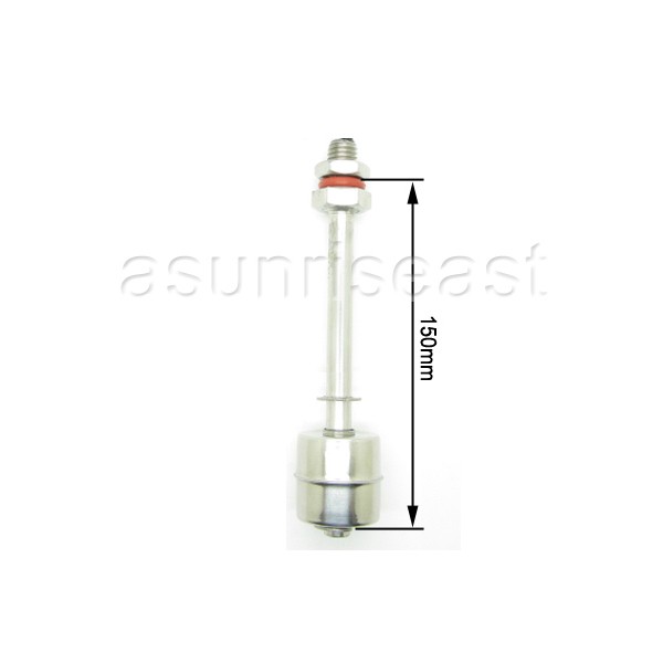 150mm Stainless Steel Float Switch Tank Liquid Water Level Sensor 12V 110V 220V