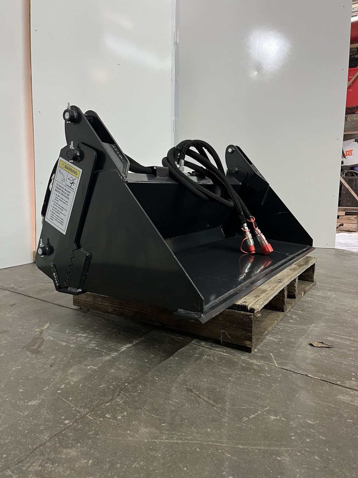 NEW HD MINI SKID STEER COMBO 4 IN 1 BUCKET HYDRO MCB-11-48W TORO DINGO WE SHIP