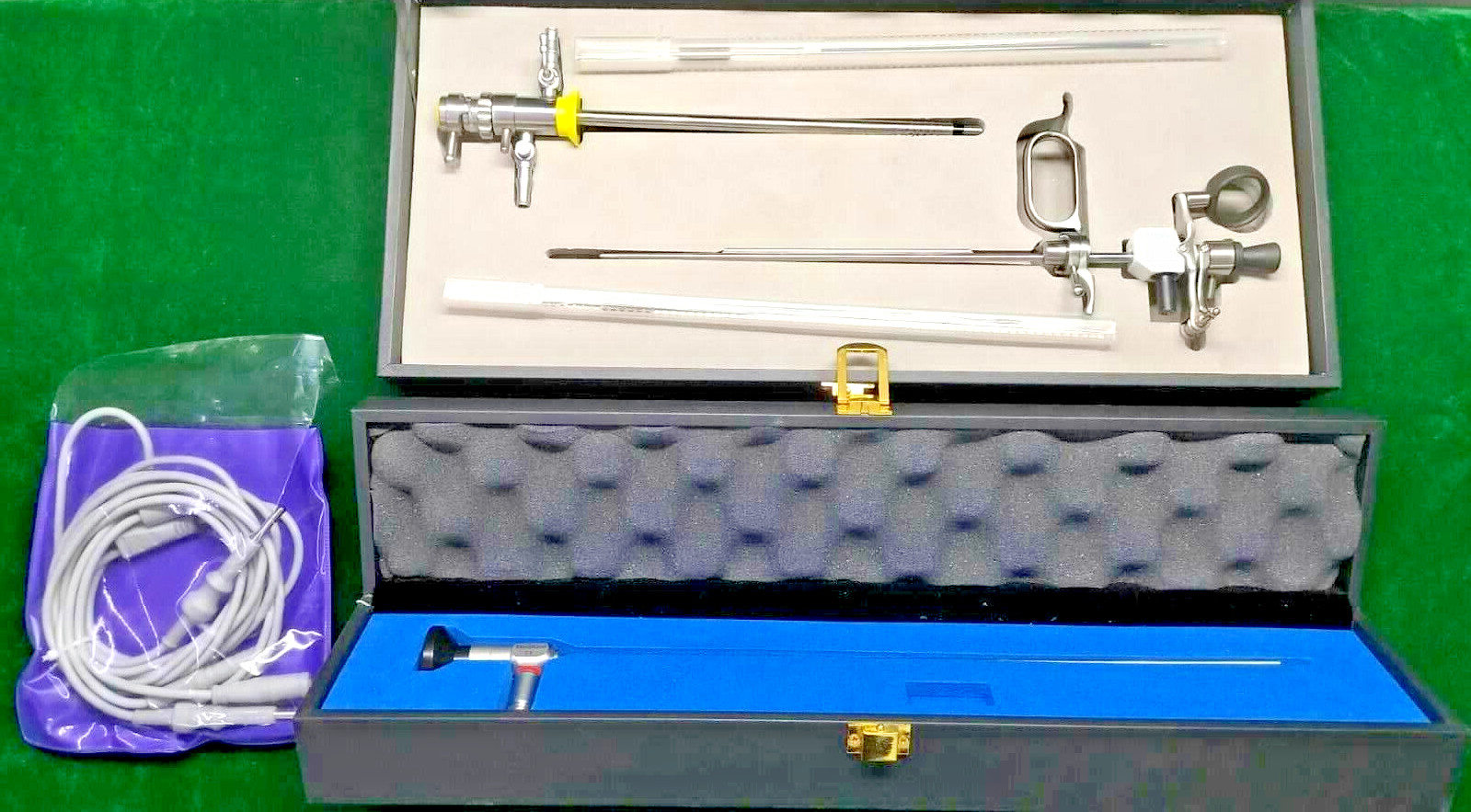 Hysteroscopy Working Element Set Bipolar Passive 22FR with 2.9mm 30 Degree Scope
