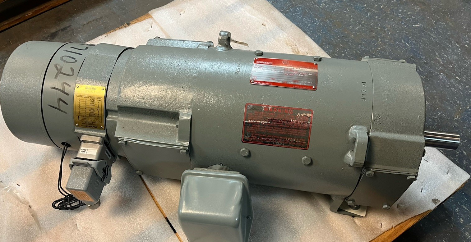 KINAMATIC,CD2110ATY,5HP DC MOTOR W DINGS BRAKE 1750RPM 500VDC 5CD154JA817B802