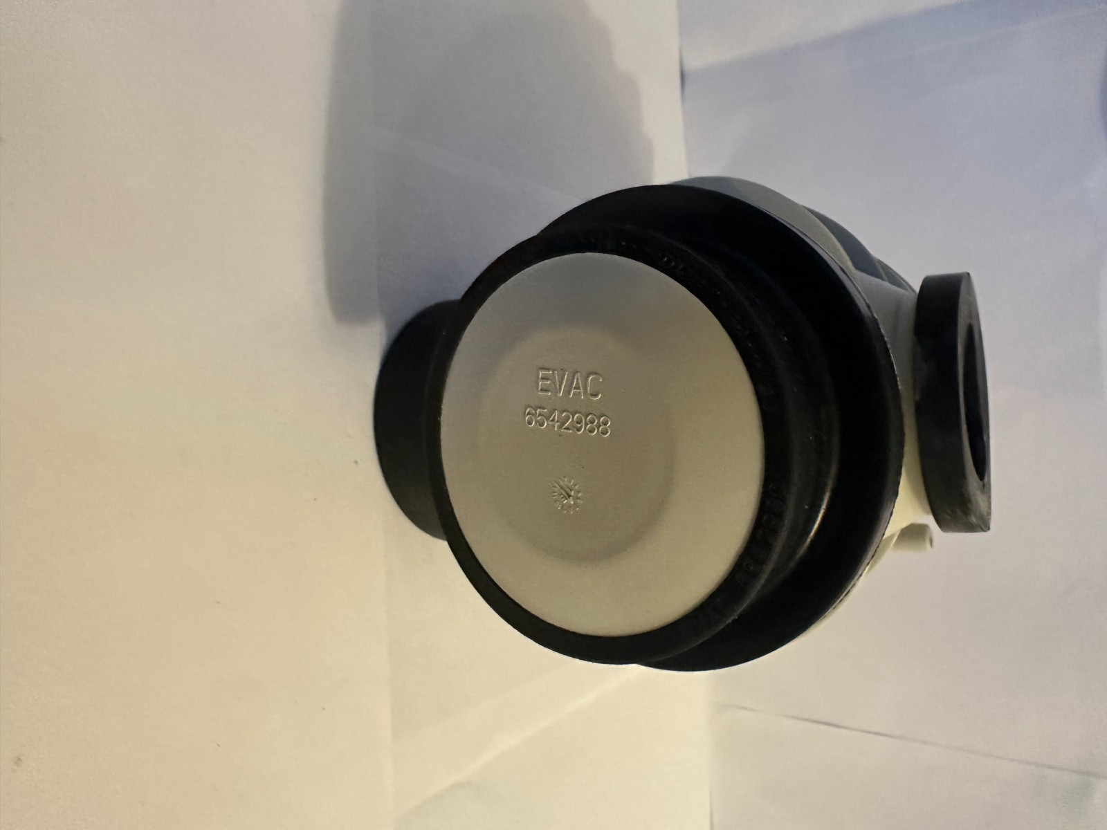 Evac 6542988 Back Plate Assembly, Valve Flush