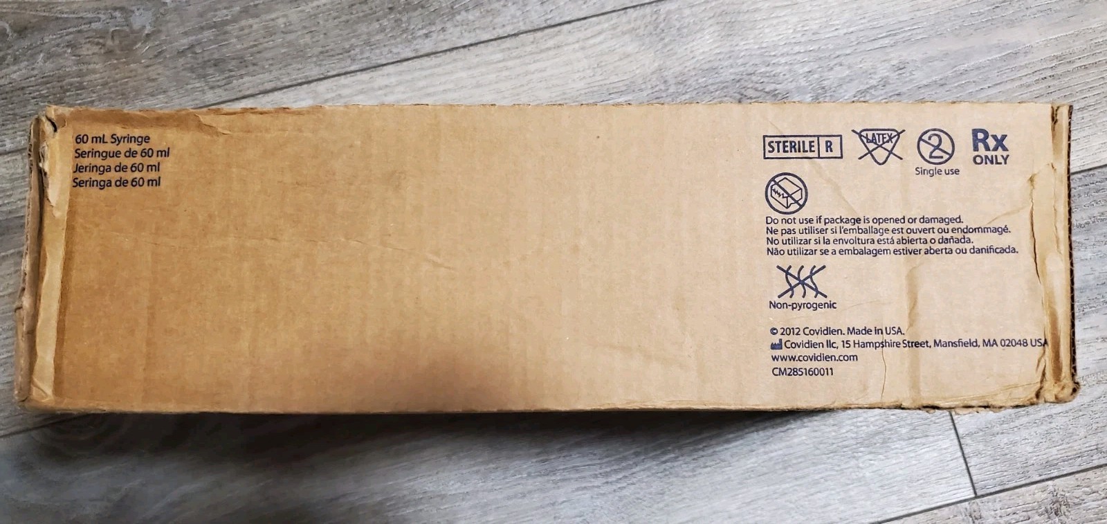 Box of 30 Coviden Monoject 60mL Syringe Epoxy Resin Measuring Lab Art Craft LOT