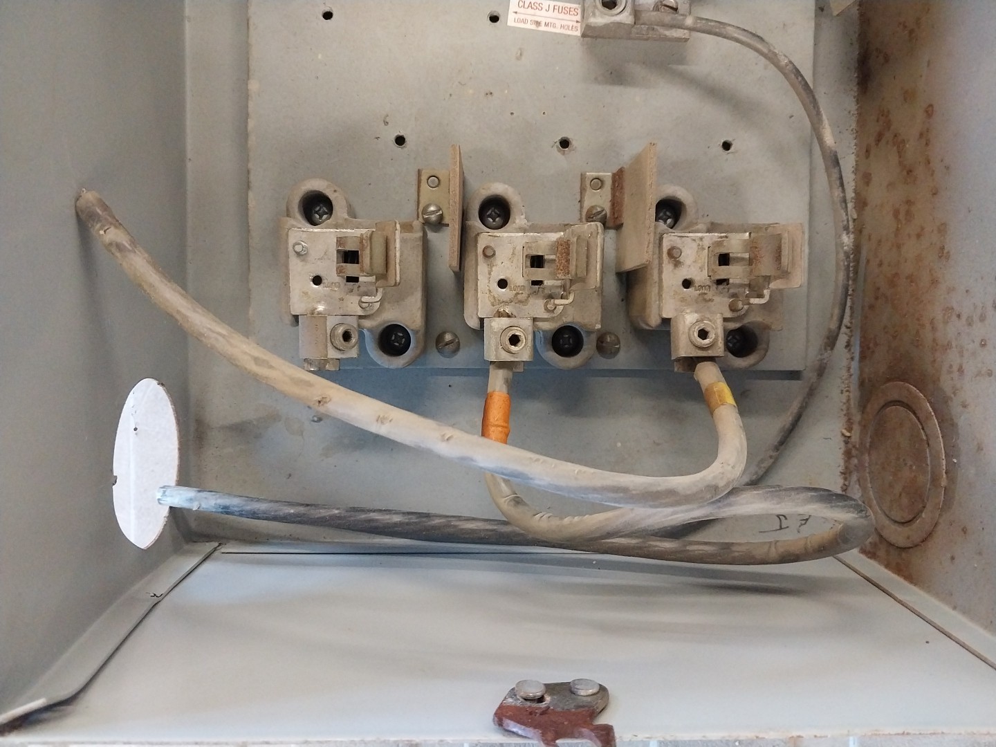 Federal Pacific Electric No Sp1136 100 Amps 600 Volts 3 Poles Fusible Switch
