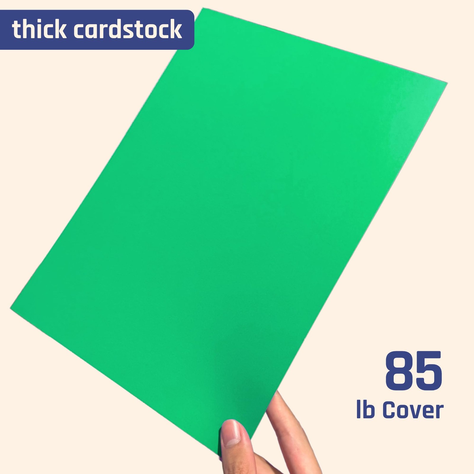 24 Pieces, 85 lb (230 gsm) – Colored Cardstock, 6 Assorted Colors – Laser and…